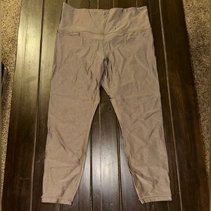 Athleta Elation Shine Tights in Coffee House